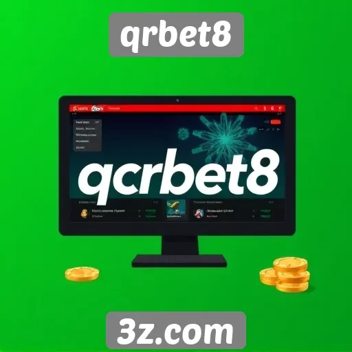 Navegação e usabilidade do site qrbet8